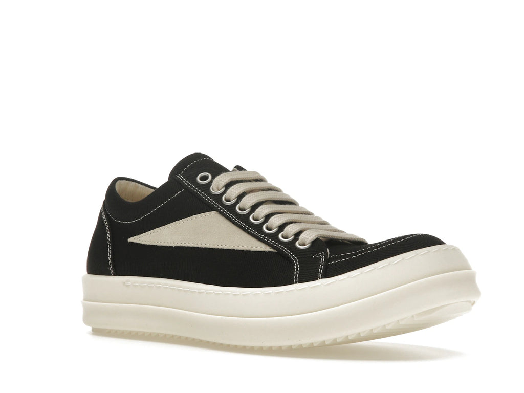 Rick Owens Porterville DRKSHDW Vintage Low Black Milk - alternate angle 2