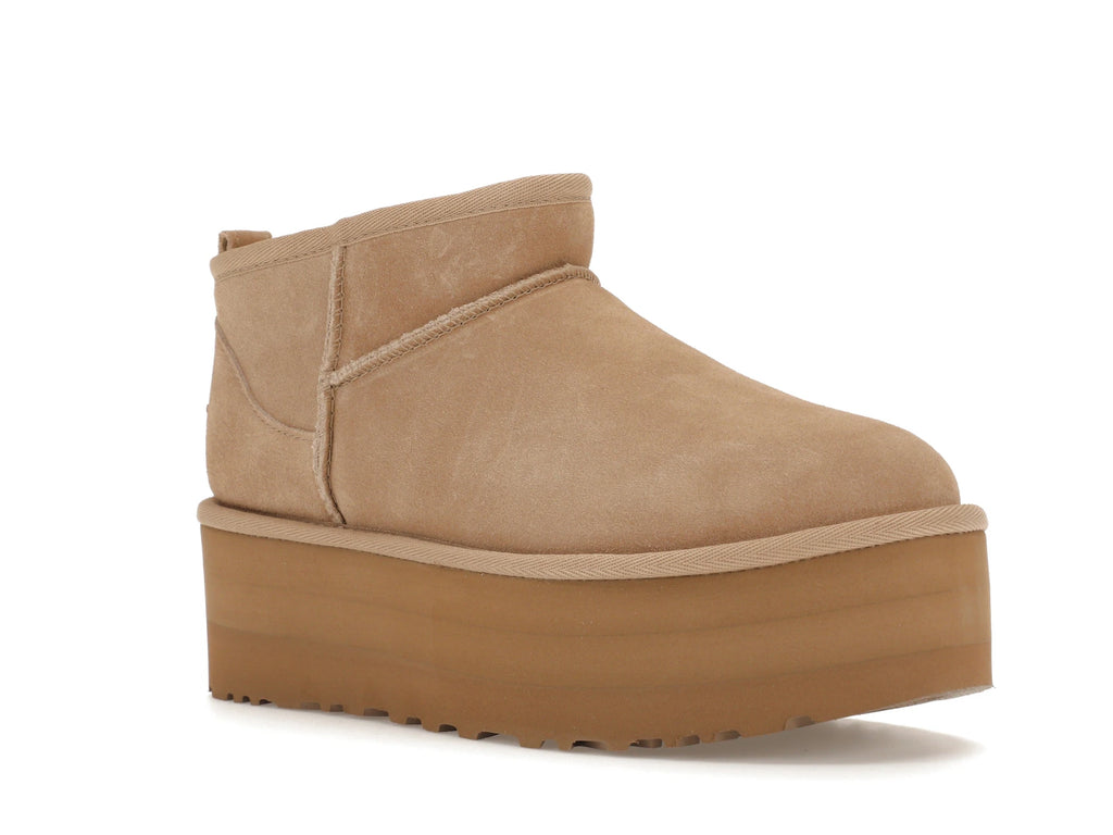 UGG Classic Ultra Mini Platform Boot Sand - alternate angle 2