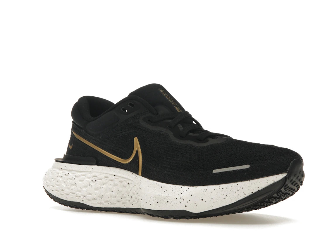 Nike ZoomX Invincible Run Flyknit Black Metallic Gold