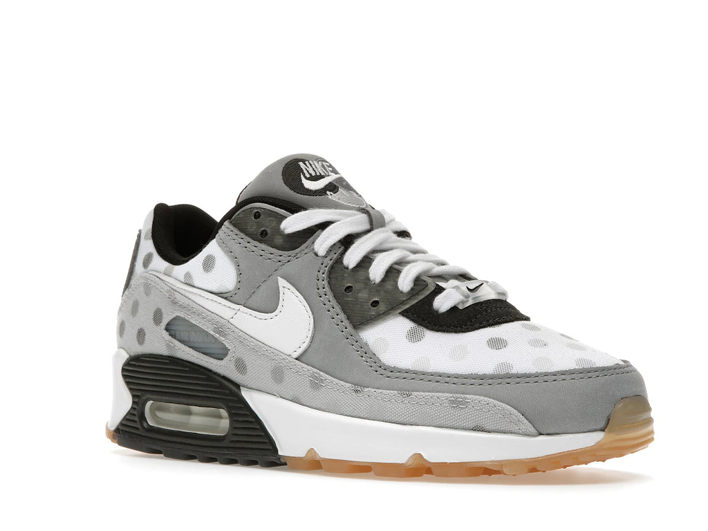 Nike Air Max 90 White Polka Dot - alternate angle 2