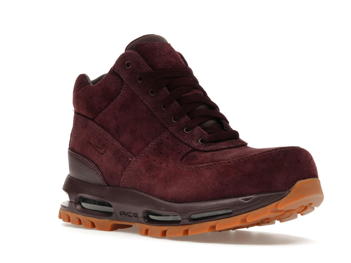 Nike Air Max Goadome en daim bordeaux foncé