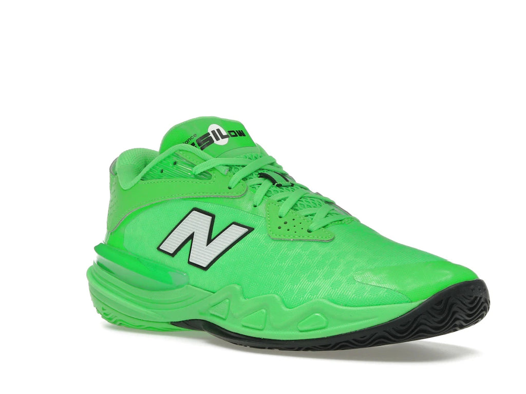 New Balance Hesi Low v2 Vert Punch Blanc