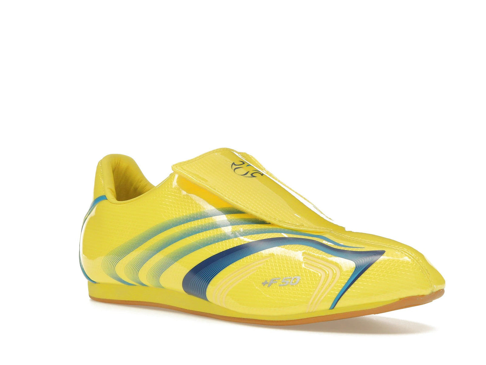 adidas F50 Taekwondo Bright Yellow Bright Blue - alternate angle 2