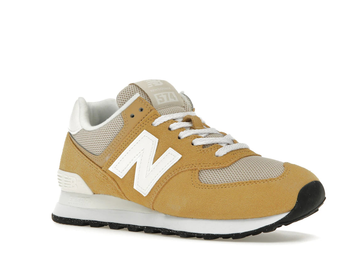 New Balance 574 Yellow White