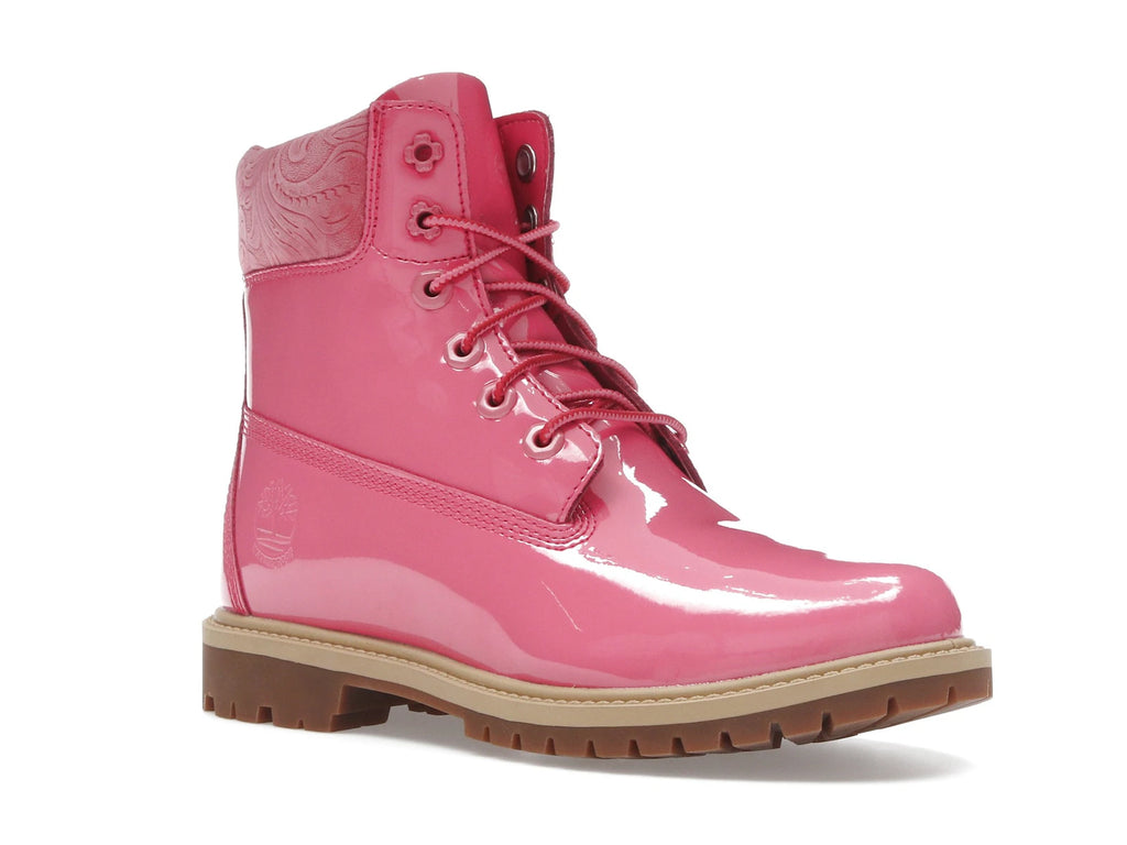 Timberland 6 Inch Premium Waterproof Boot Patent Valentine's Day - alternate angle 2