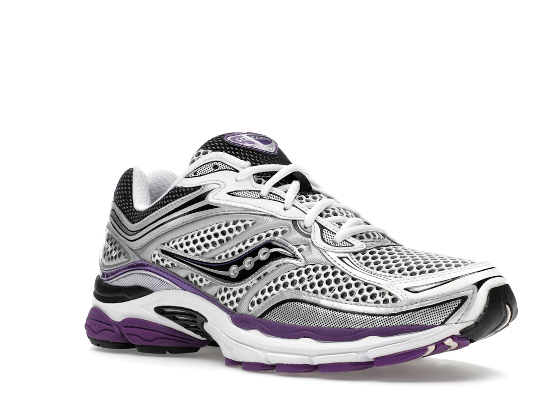 Saucony ProGrid Omni 9 White Black Silver Purple