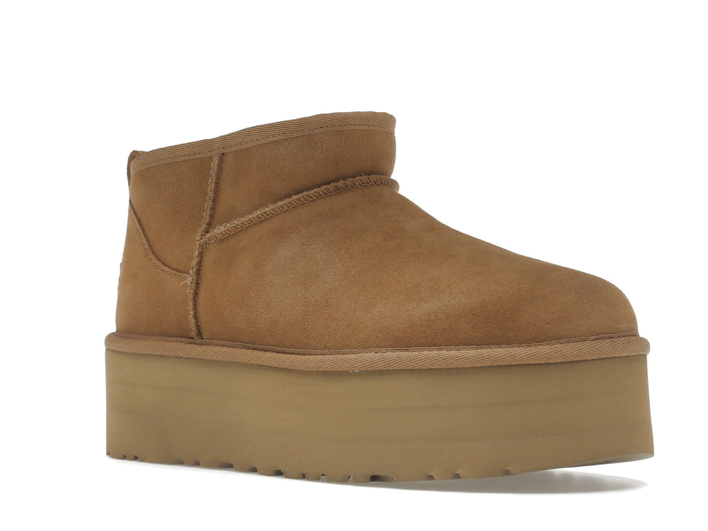 UGG Classic Ultra Mini Platform Boot Chestnut - alternate angle 2