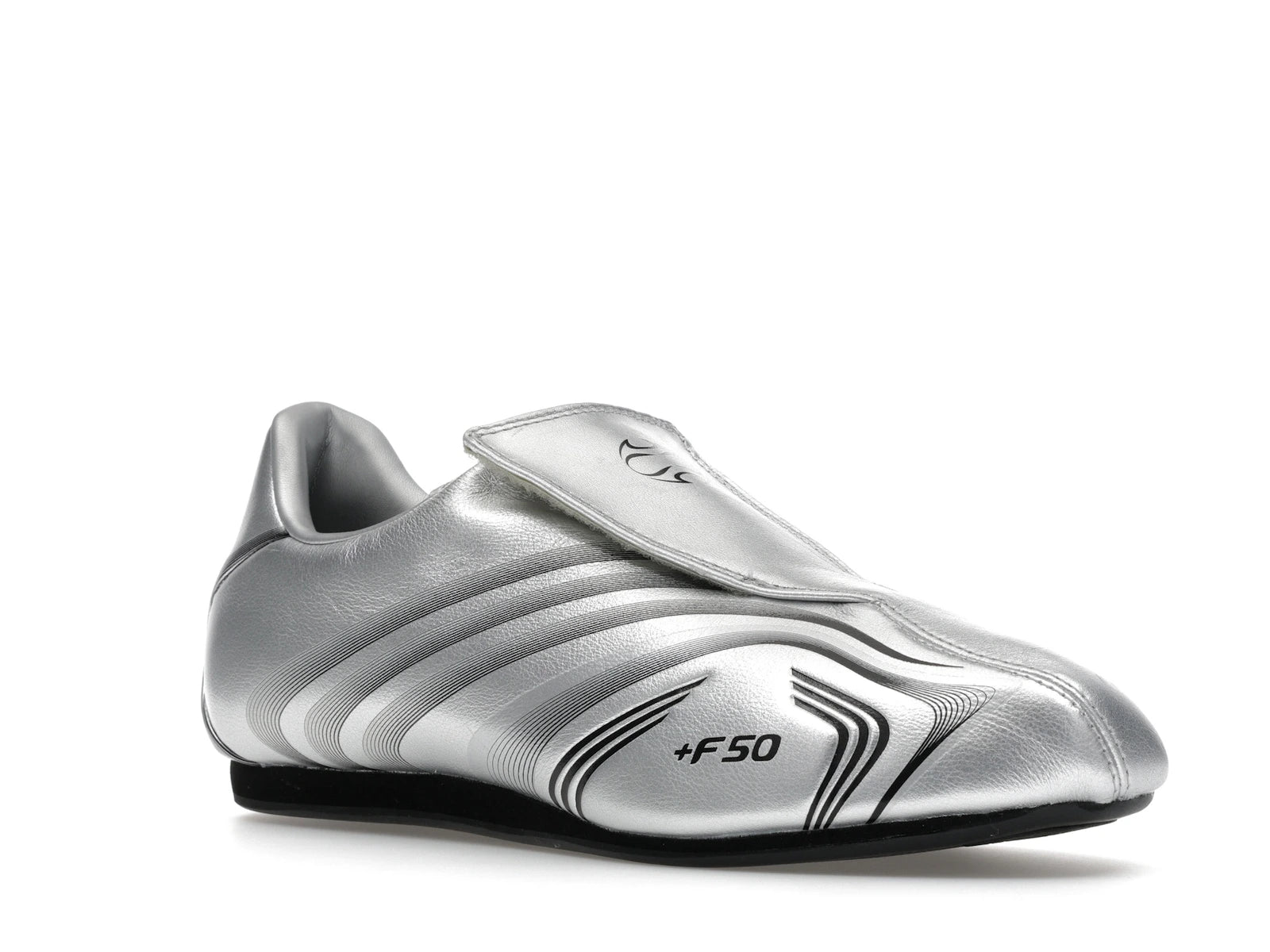 adidas Taekwondo F50 Silver Metallic Black - alternate angle 2