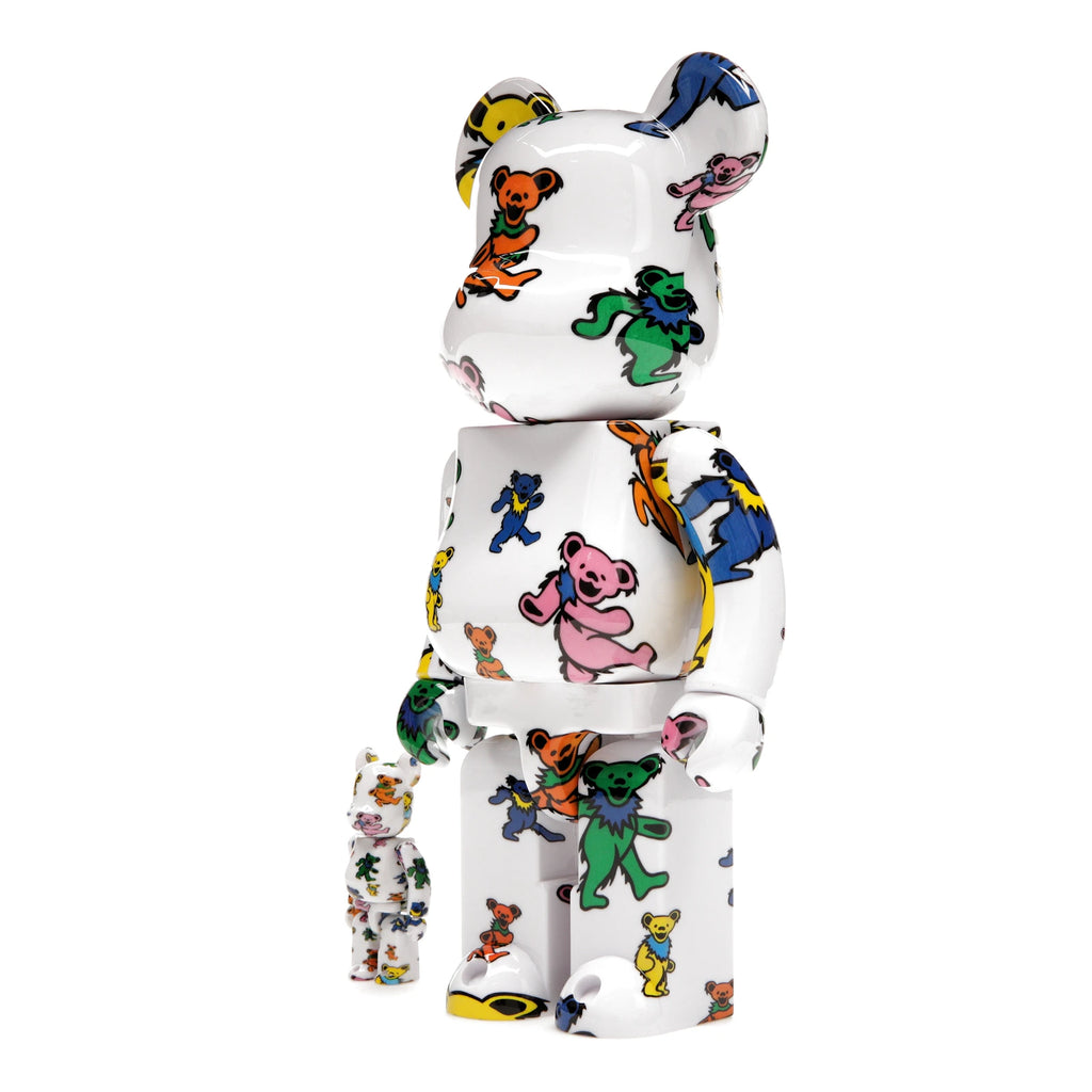 Bearbrick x Grateful Dead 100% & 400% Set - alternate angle 2