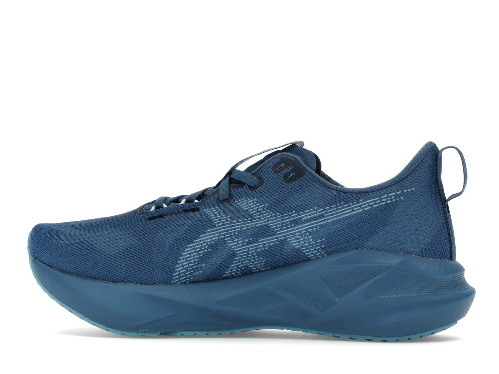 ASICS Novablast 5 Winter Sea Stillwater - alternate angle 1