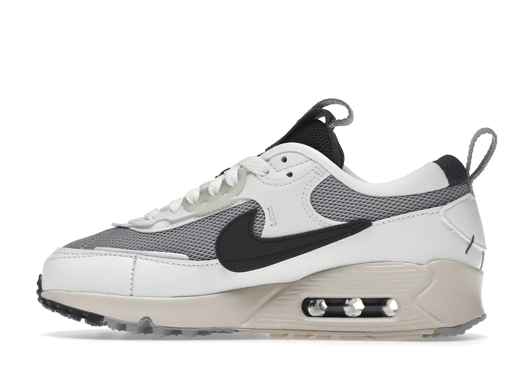 Nike Air Max 90 Futura Wolf Grey Summit White Light Orewood Brown Medium Ash - alternate angle 1