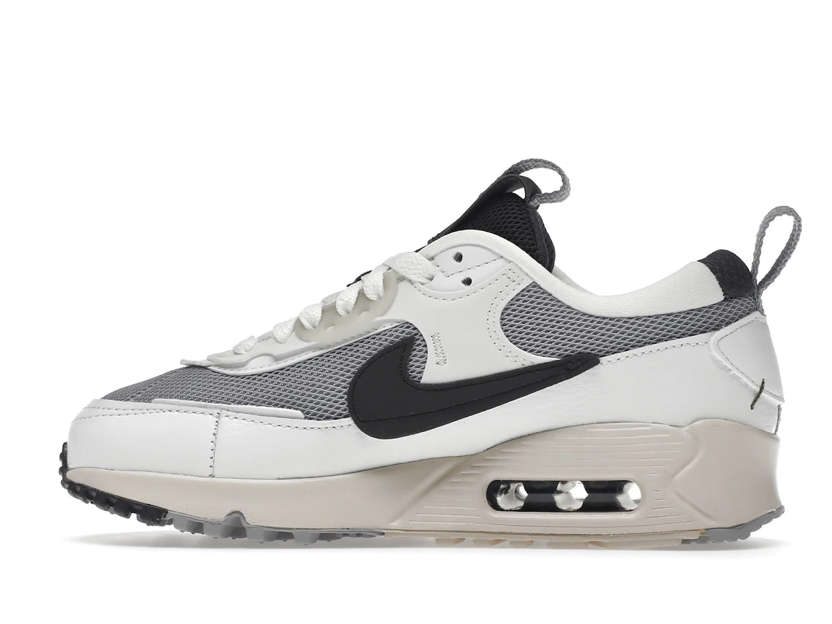 Nike Air Max 90 Futura Wolf Grey Summit White Light Orewood Brown Medium Ash - alternate angle 1