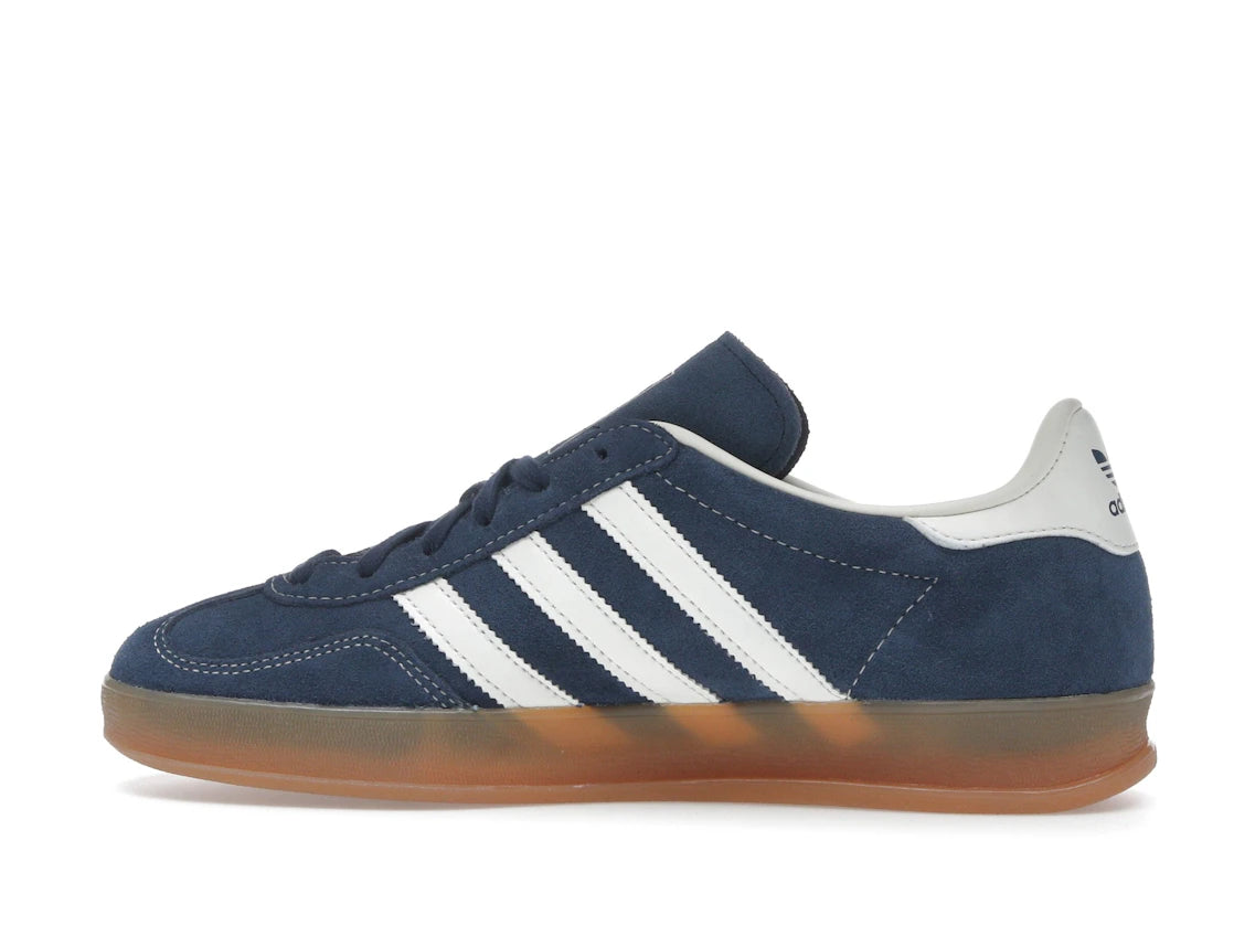 adidas Gazelle Indoor Nuit Indigo Blanc cassé Or métallisé