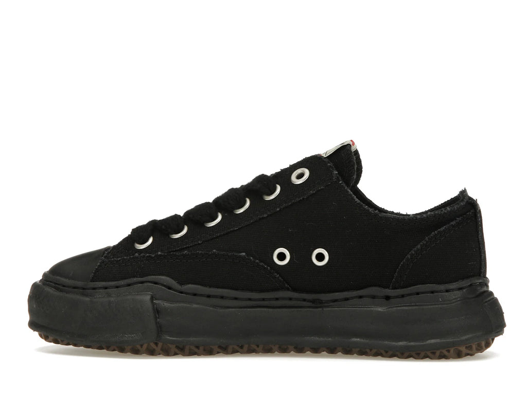 Maison Mihara Yasuhiro Peterson OG Sole Canvas Low Black Black