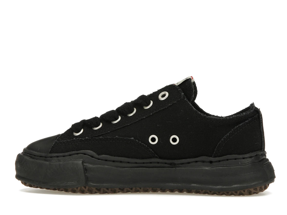 Maison Mihara Yasuhiro Peterson OG Sole Canvas Low Black Black