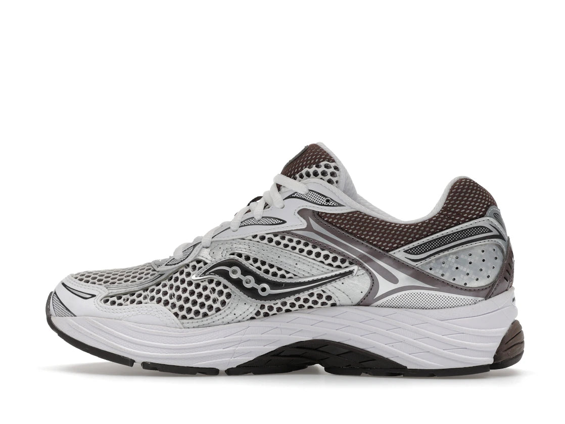 Saucony ProGrid Omni 9 OG White Brown - alternate angle 1