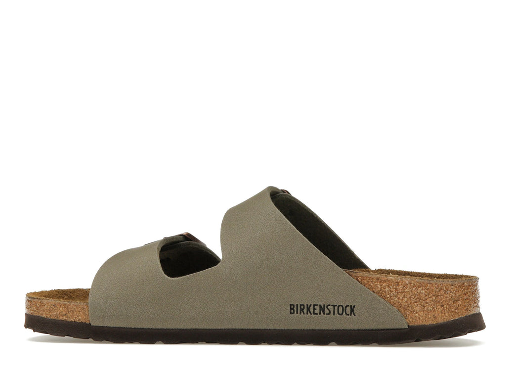 Birkenstock Arizona Birkibuc Stone - alternate angle 1