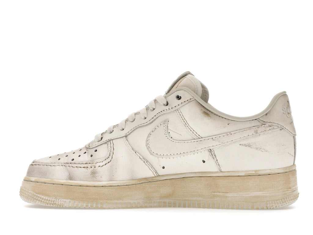 Nike Air Force 1 Low .SWOOSH Dirty Triple White