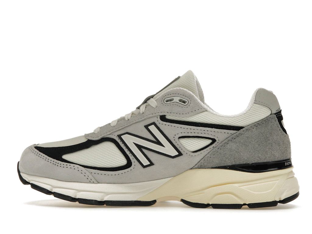 New Balance 990v4 MiUSA Teddy Santis Grey Black Cream