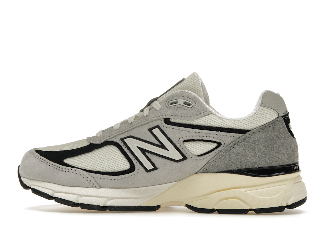 New Balance 990v4 MiUSA Teddy Santis Grey Black Cream
