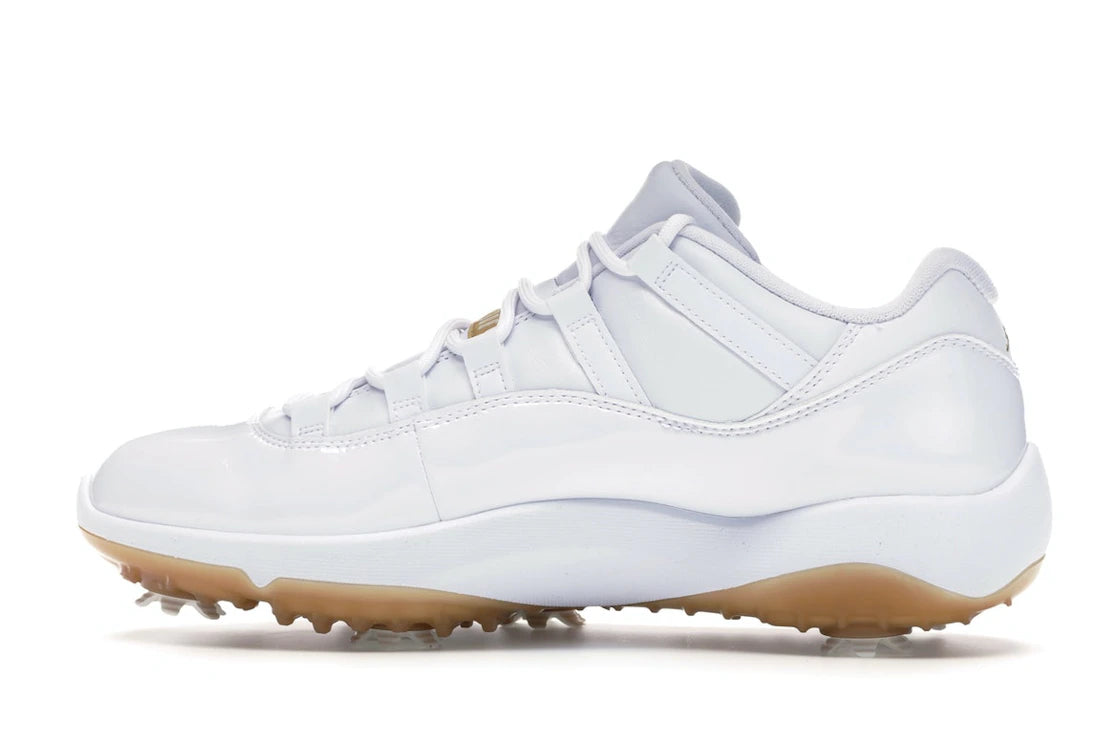 Jordan 11 Retro Low Golf White Metallic Gold