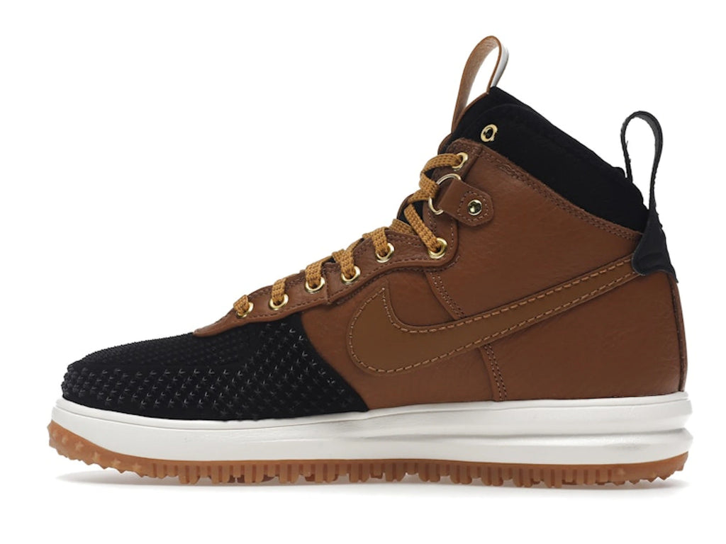Nike Lunar Force 1 High Duckboot Ale Brown Black - alternate angle 1