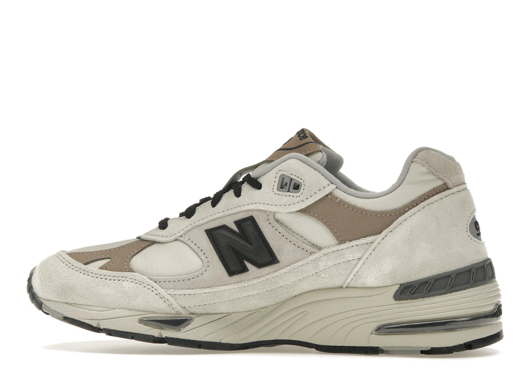 New Balance 991v1 MiUK Urban Winter Pack White - alternate angle 1