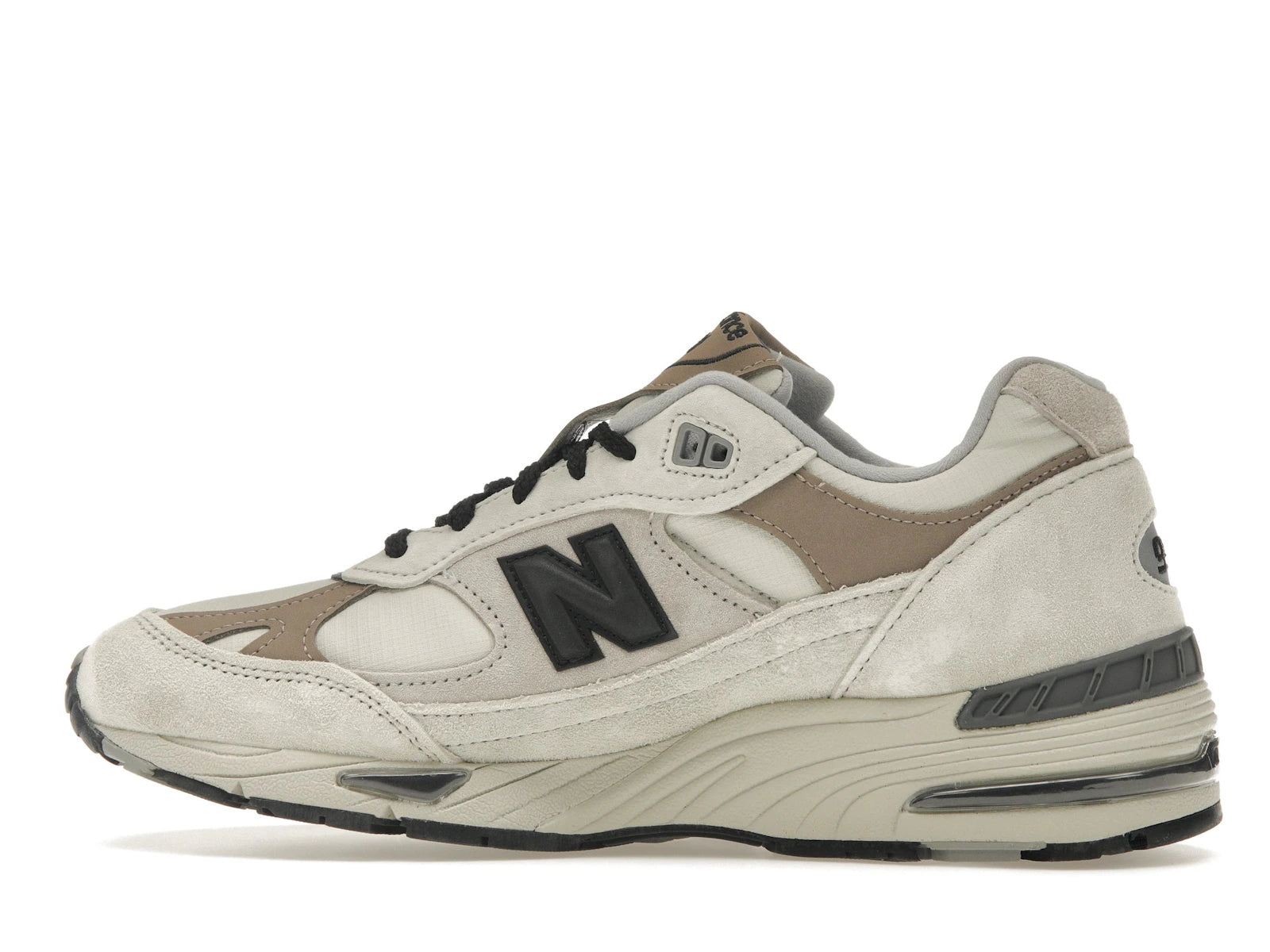 New Balance 991v1 MiUK Urban Winter Pack White - alternate angle 1