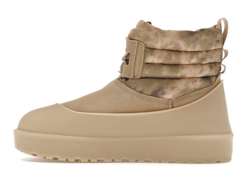 UGG Classic Mini Lace WEA Smokescreen Boot Mustard Seed - alternate angle 1