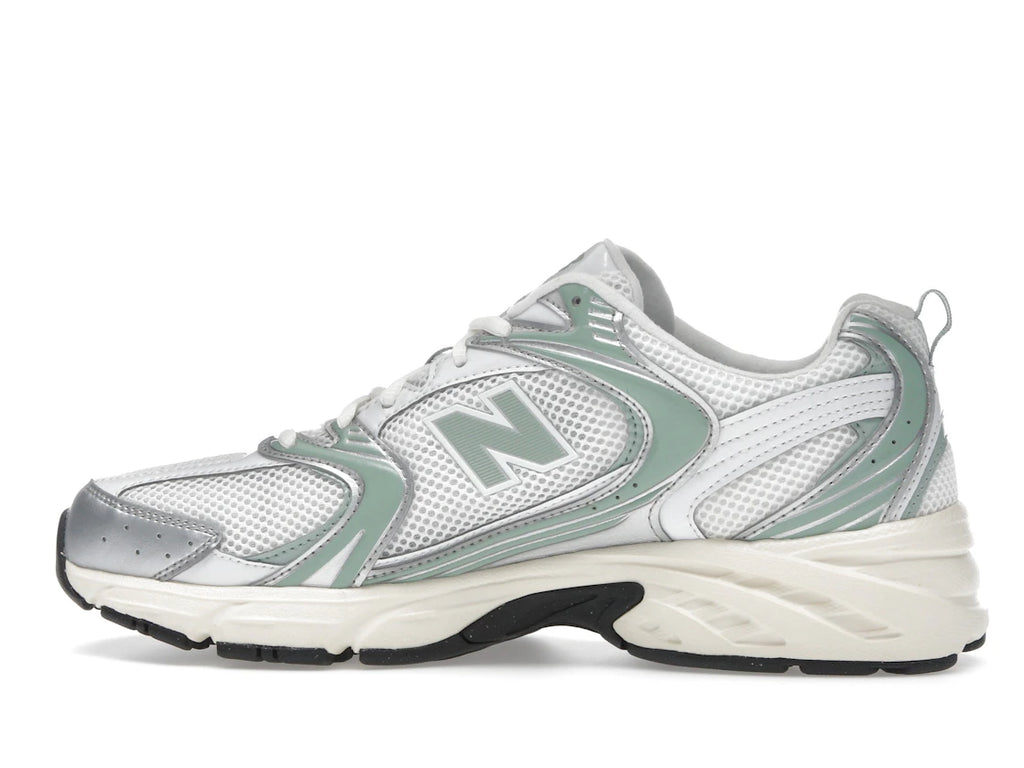 New Balance 530 Silver Metallic Mosaic Green