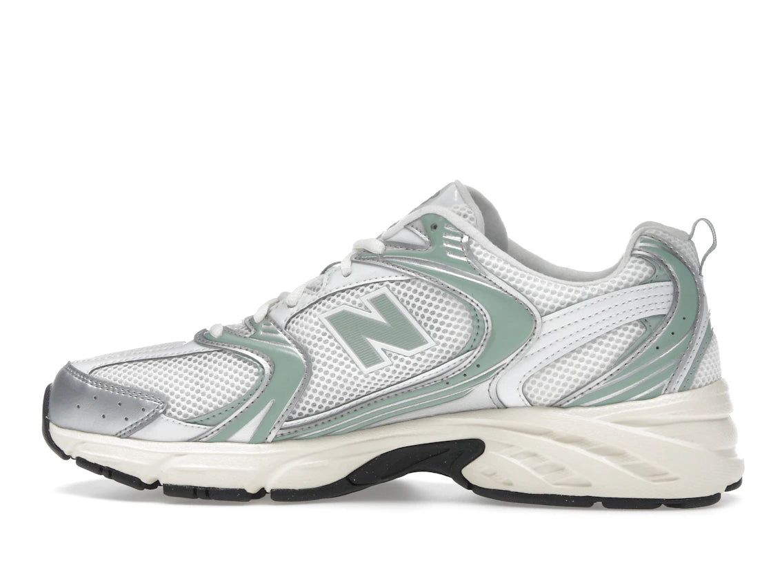 New Balance 530 Silver Metallic Mosaic Green