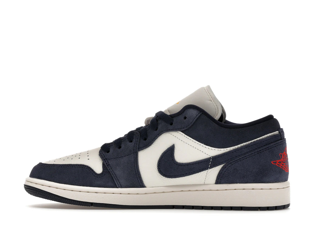 Jordan 1 Low SE Obsidian Suede