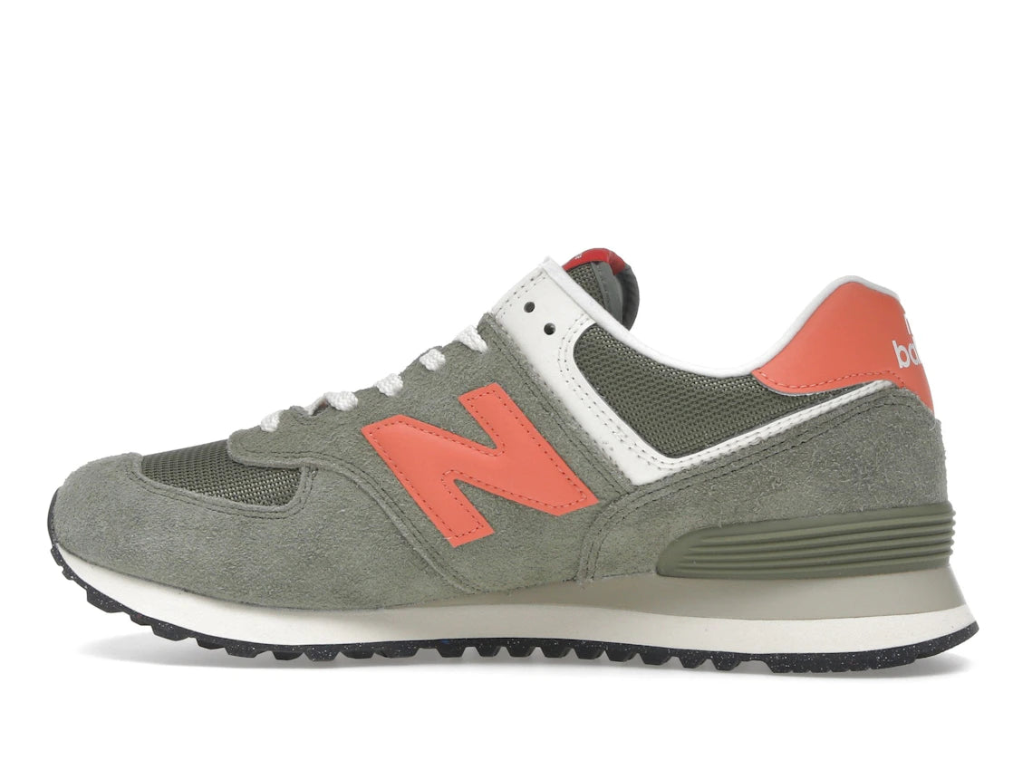 New Balance 574 Dark Olivine Flare
