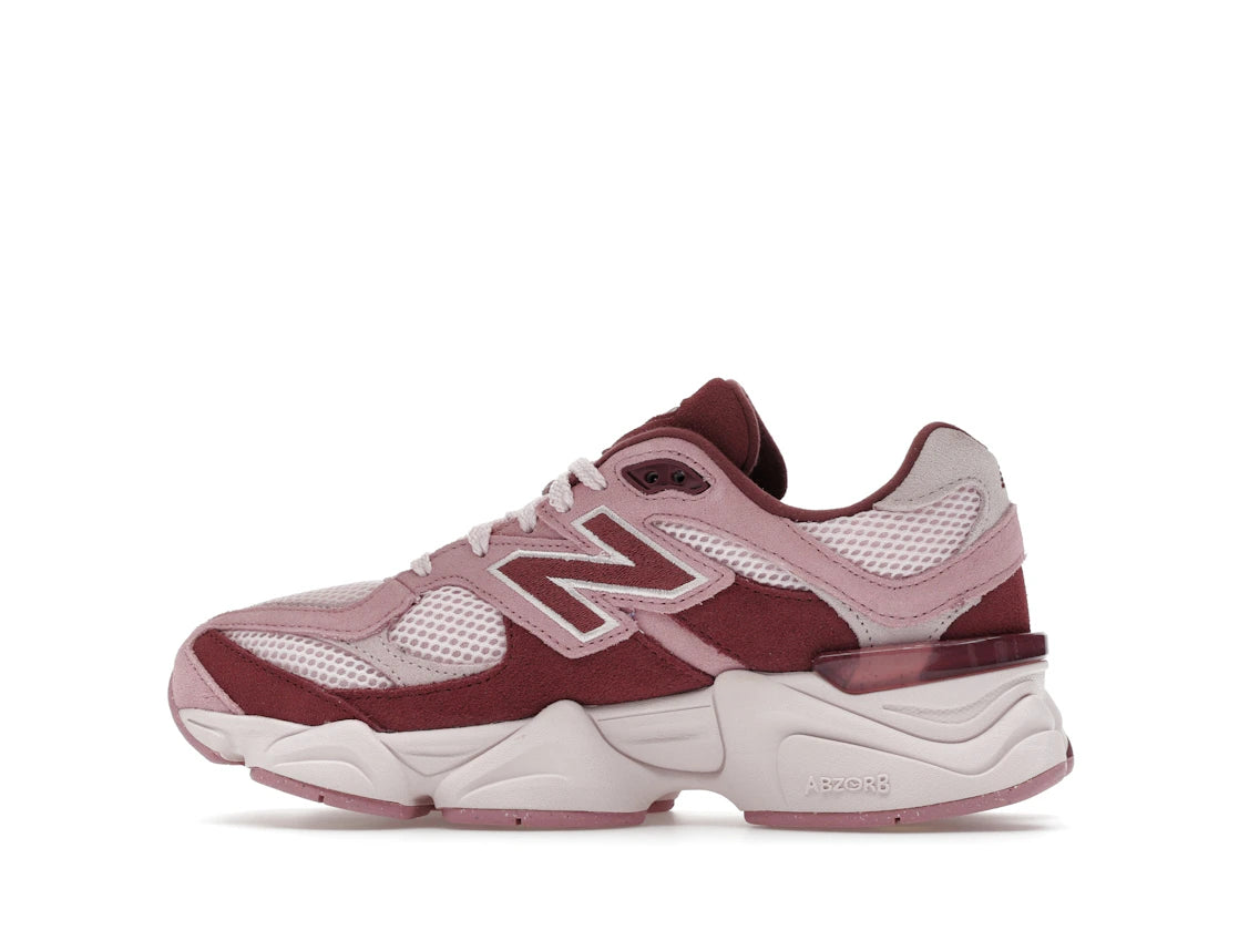 New Balance 9060 Pink Granite Washed Burgundy