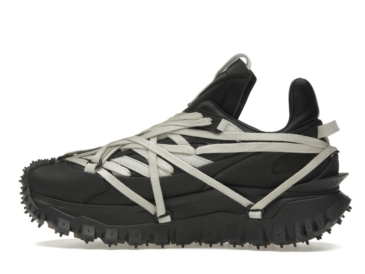 Rick Owens x Moncler Trailgrip Megalace Black - alternate angle 1