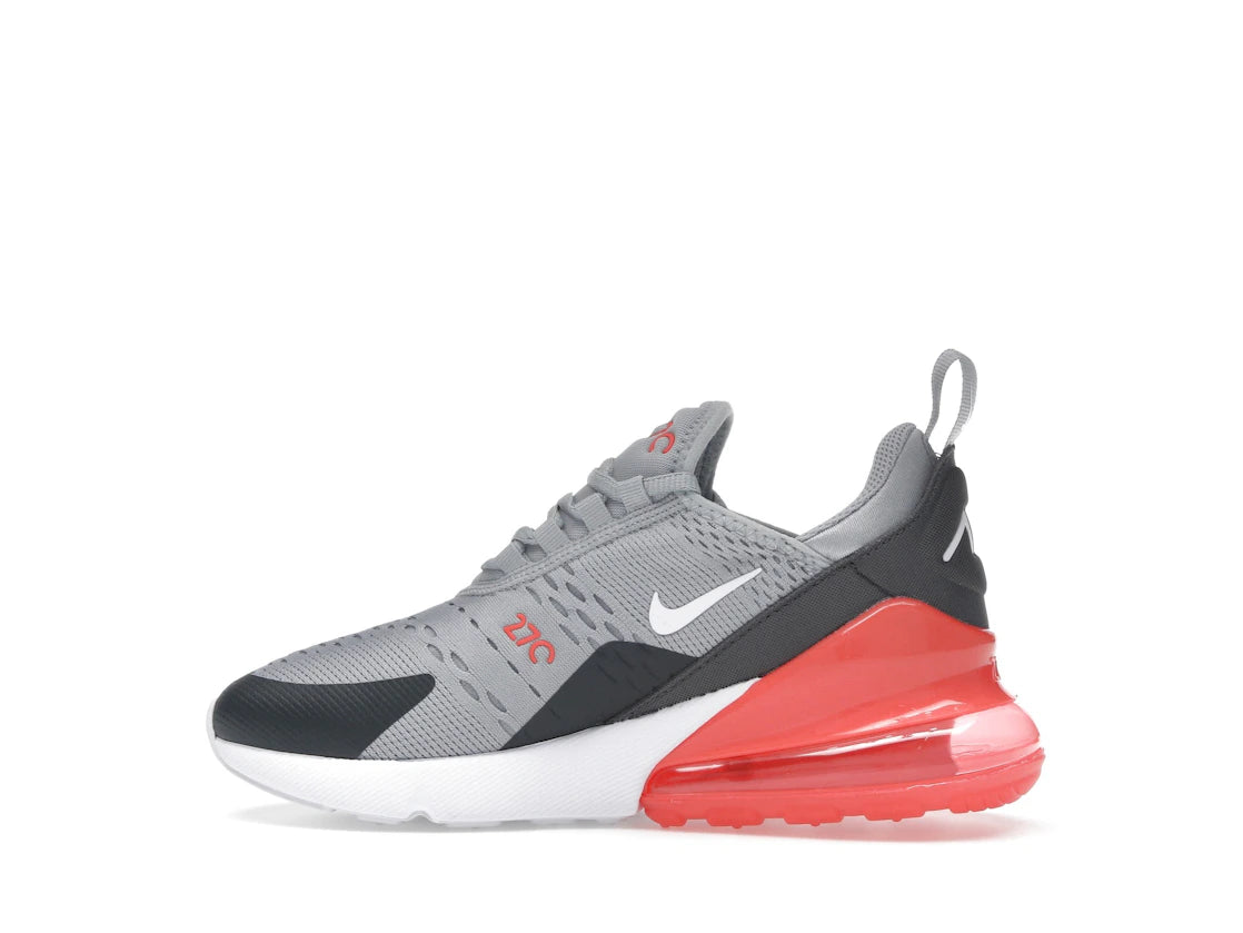 Nike Air Max 270 Wolf Grey Anthracite Bright Crimson White