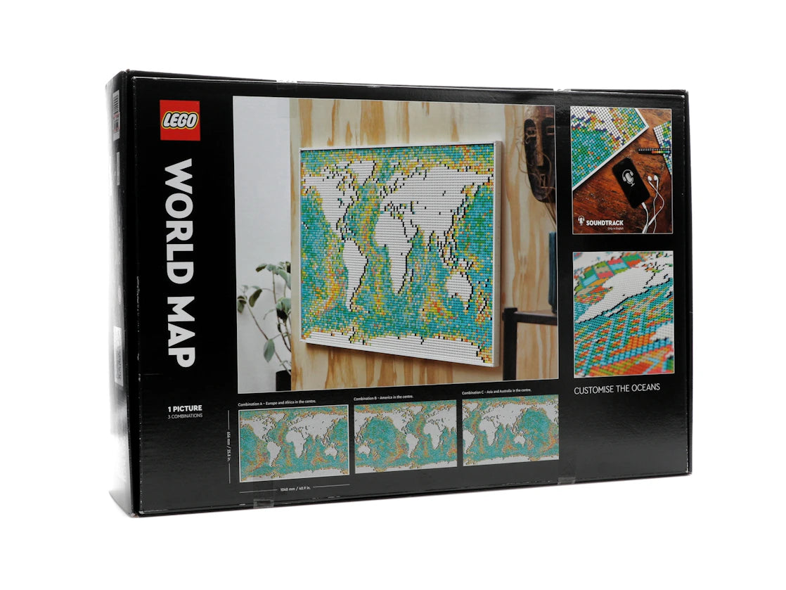 LEGO World Map Set 31203