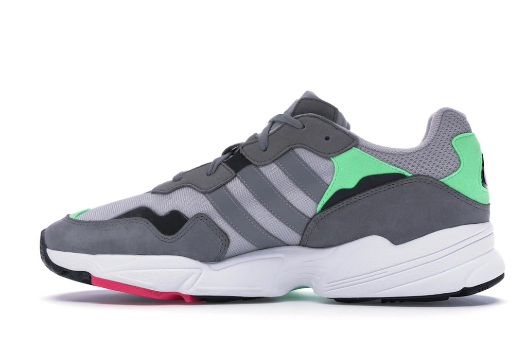 adidas Yung-96 Grey Shock Pink - alternate angle 1