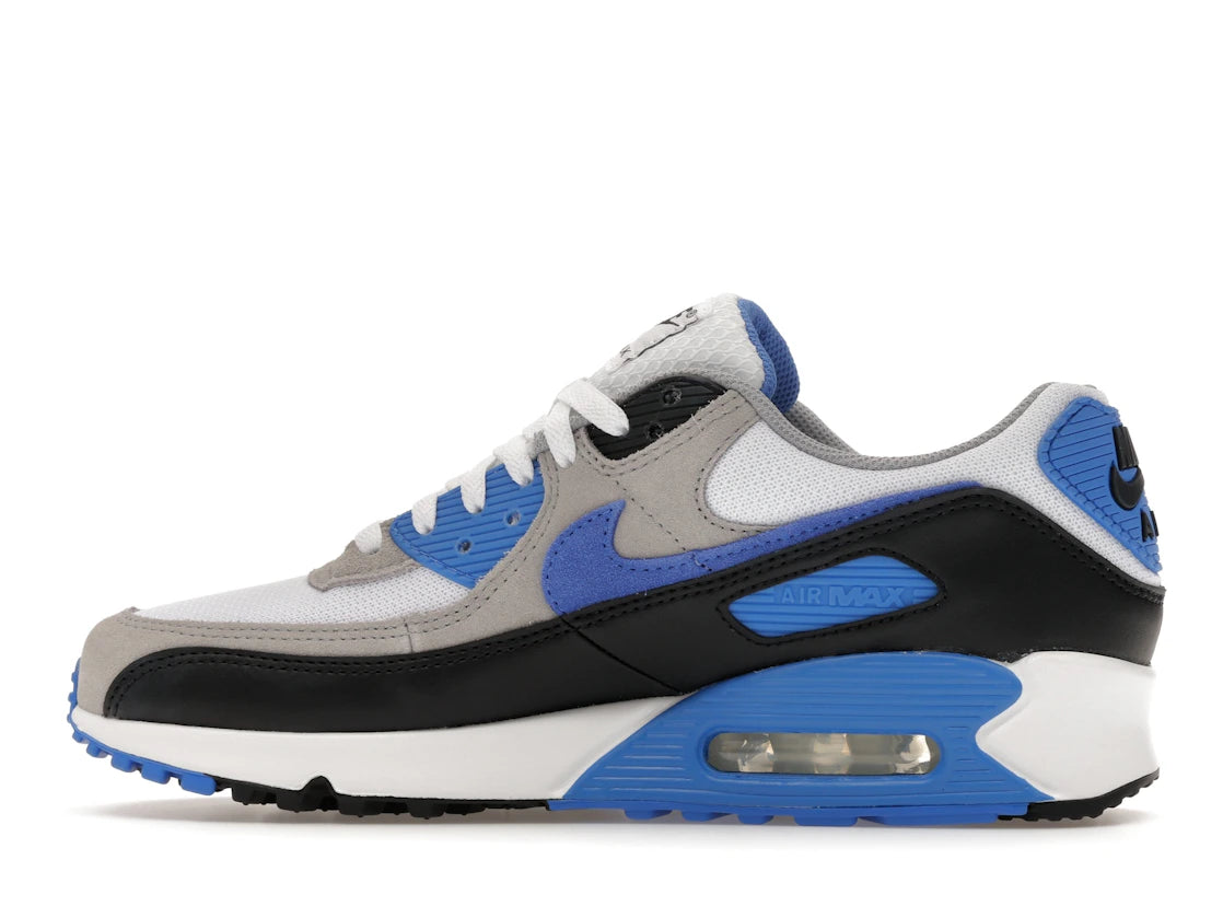 Nike Air Max 90 White Blue Crystal
