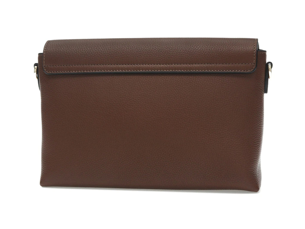 Burberry Vintage Check and Leather Note Crossbody Bag Tan - alternate angle 1