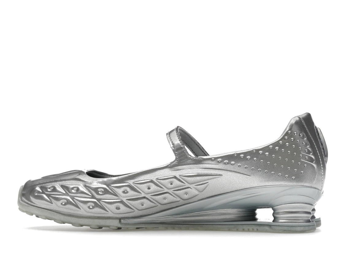 Nike Shox Z Calistra Metallic Silver - alternate angle 1