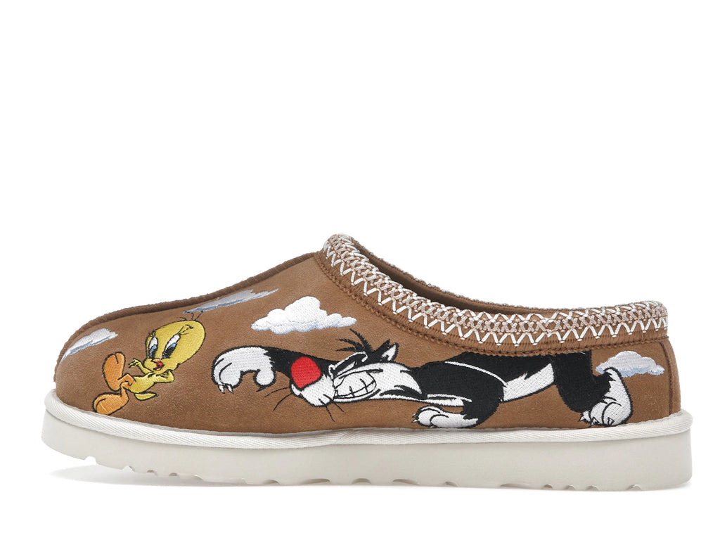 UGG Tasman Slipper Palace x Looney Tunes Chestnut - alternate angle 1