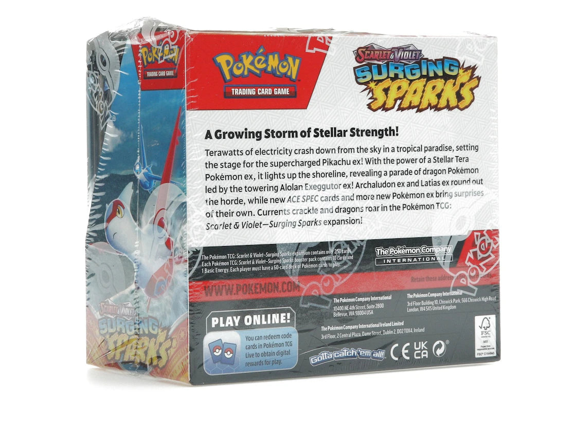 Pokémon Scarlet & Violet Surging Sparks Booster Display Box