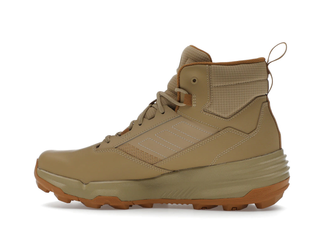 adidas Terrex Unity Leather Mid Rain.RDY Beige Tone Ecru Tint Mesa - alternate angle 1