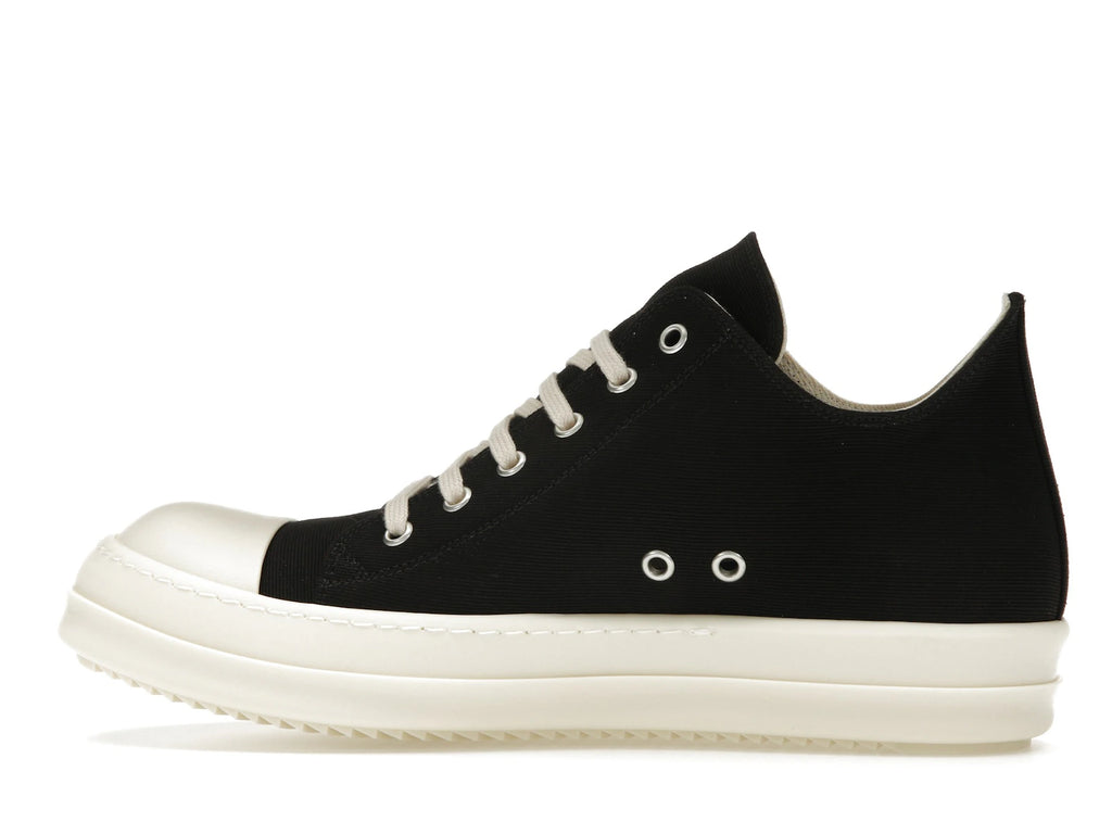 Rick Owens DRKSHDW Lido Low Sneaks Black Milk - alternate angle 1
