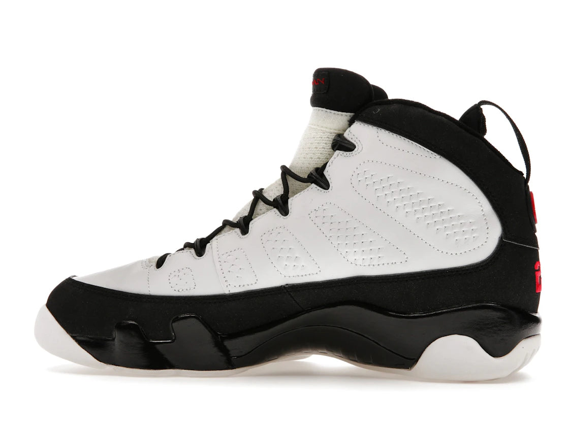 Jordan 9 Retro White Black Red