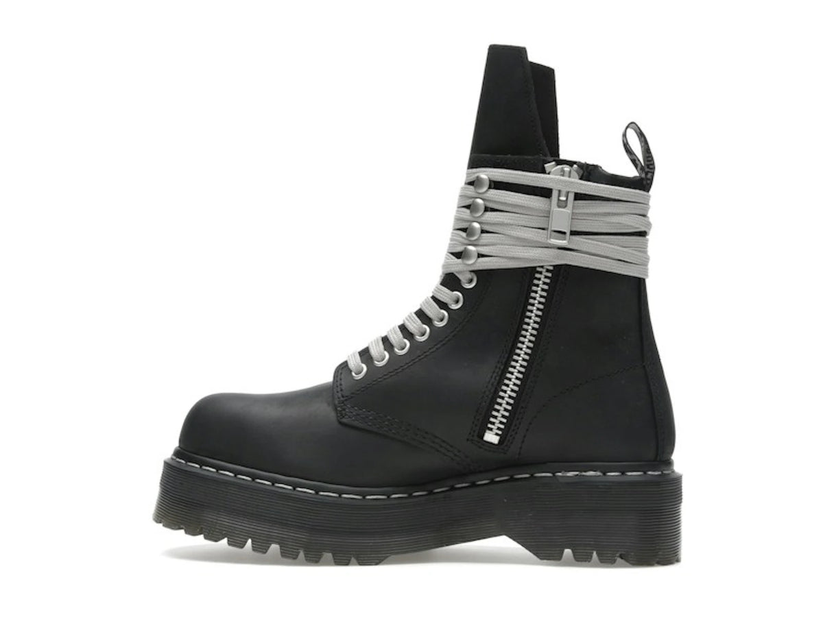 Dr. Martens 1460 DRKSHDW Quad Sole Steel Toe Boot Rick Owens Black - alternate angle 1