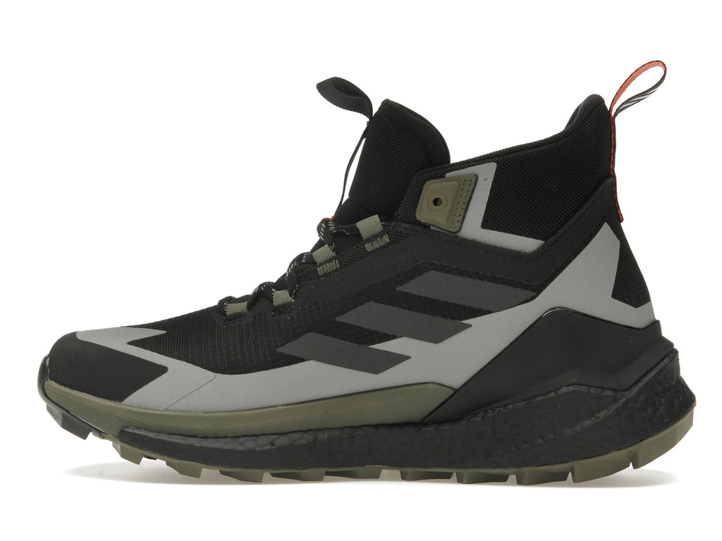 adidas Terrex Free Hiker 2.0 Gore-Tex Core Black Carbon Olive Strata - alternate angle 1