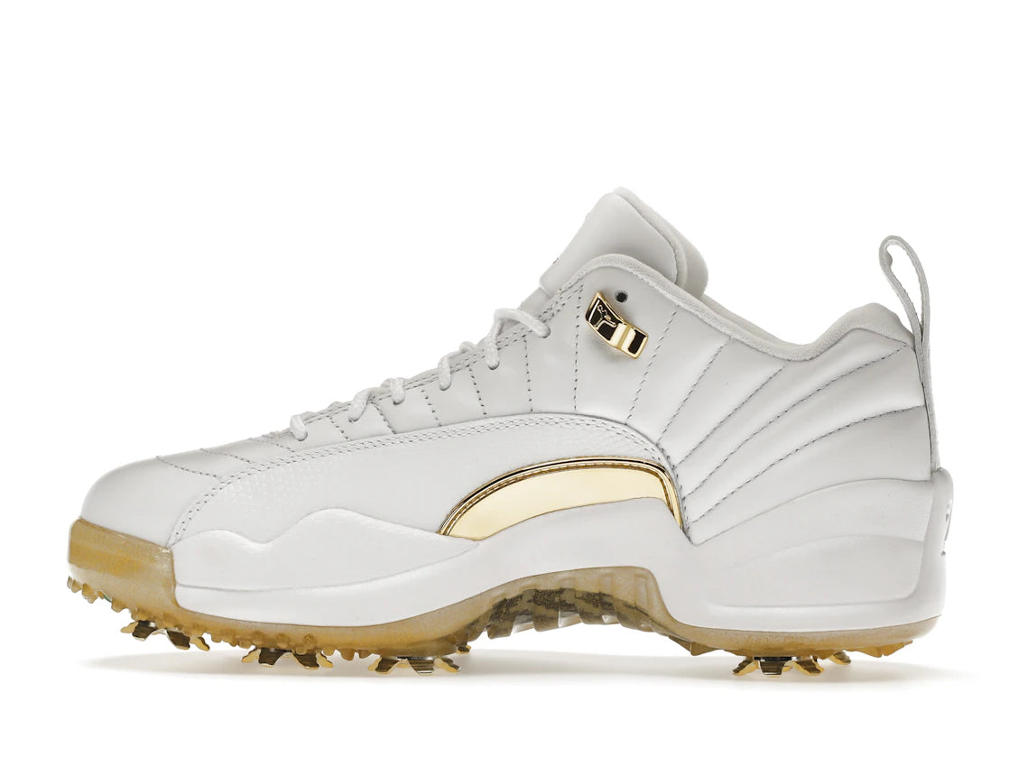 Jordan 12 Golf Metallic Gold