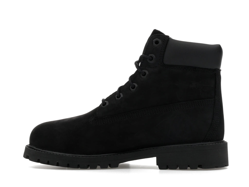 Timberland 6 Inch Premium Boot Black Nubuck - alternate angle 1